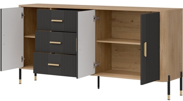 DANTE antracit DT07 komoda