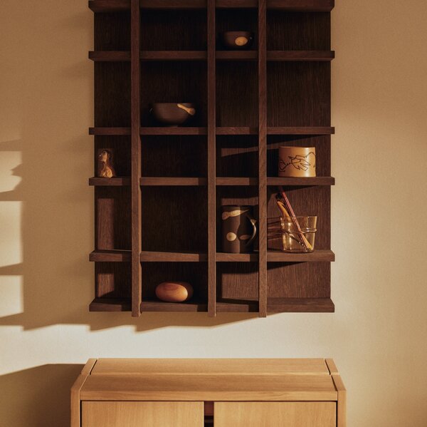 Skrinka Parcel, Low, Dark Stained Oak – Ferm Living