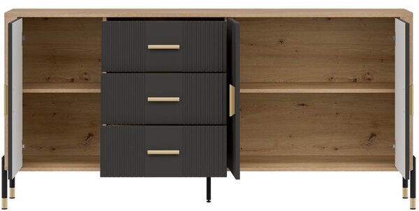 DANTE antracit DT07 komoda