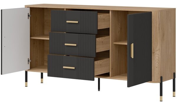 DANTE antracit DT06 komoda