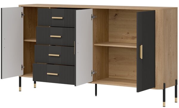 DANTE antracit DT10 komoda