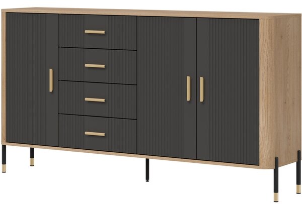 DANTE antracit DT10 komoda