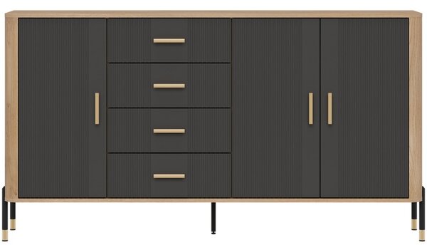 DANTE antracit DT10 komoda