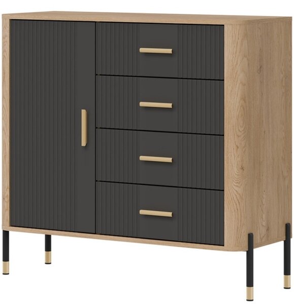 DANTE antracit DT08 komoda