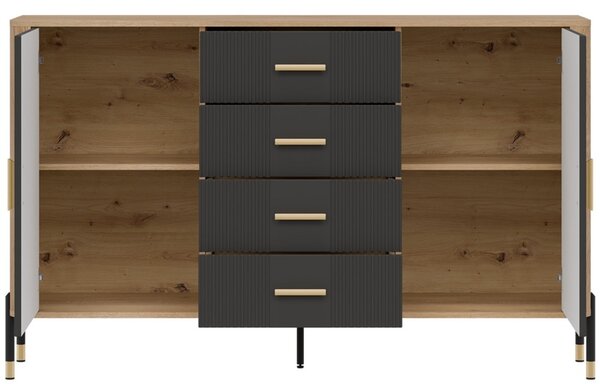 DANTE antracit DT09 komoda