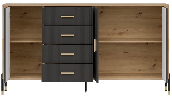 DANTE antracit DT10 komoda