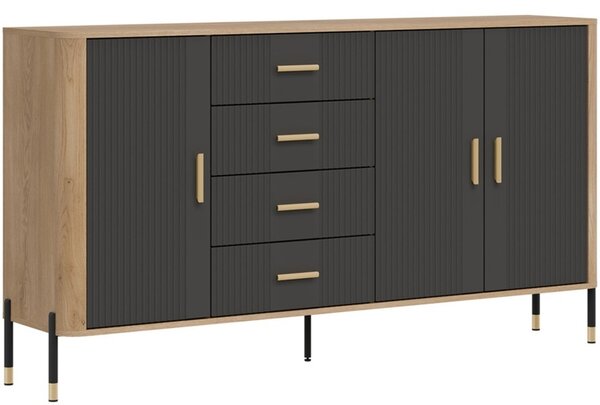 DANTE antracit DT10 komoda