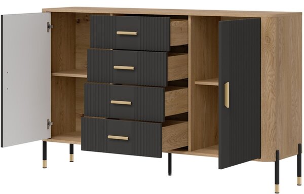DANTE antracit DT09 komoda