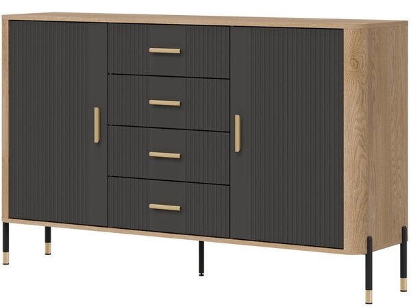 DANTE antracit DT09 komoda