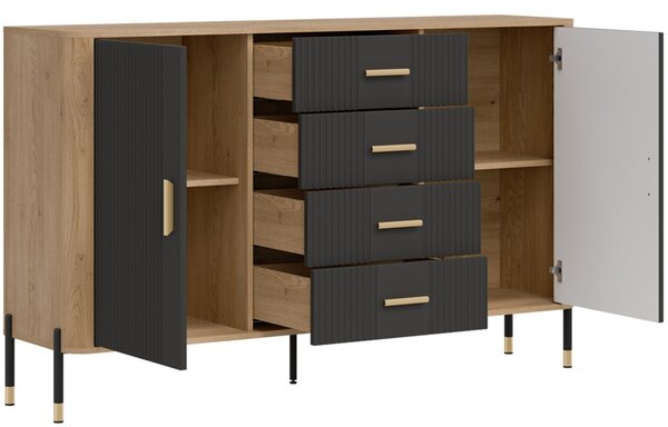 DANTE antracit DT09 komoda