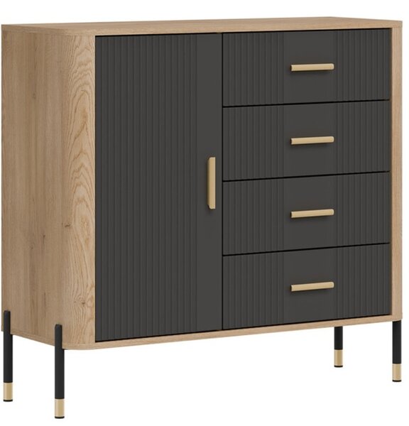 DANTE antracit DT08 komoda