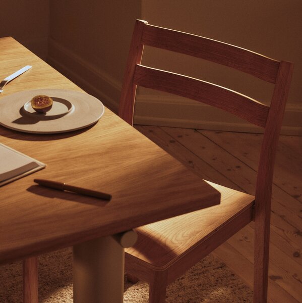 Jedálenská stolička Boda, Natural Oak – Ferm Living