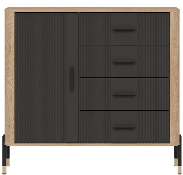 DANTE antracit DT08 komoda
