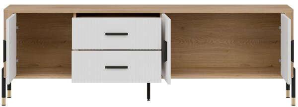 DANTE biela DT02, skrinka pod TV