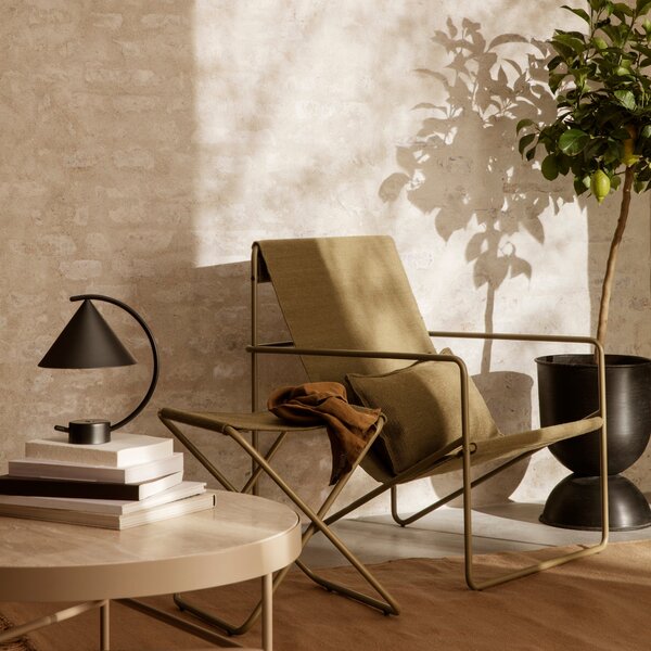 Kvetináč Hourglass, M, Cashmere – Ferm Living