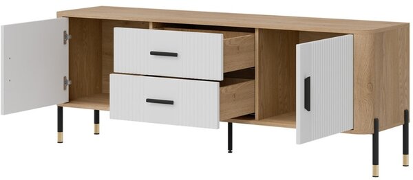DANTE biela DT01, skrinka pod TV