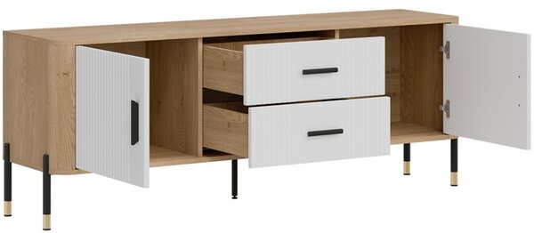 DANTE biela DT01, skrinka pod TV