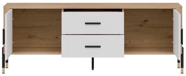 DANTE biela DT01, skrinka pod TV