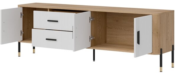 DANTE biela DT02, skrinka pod TV
