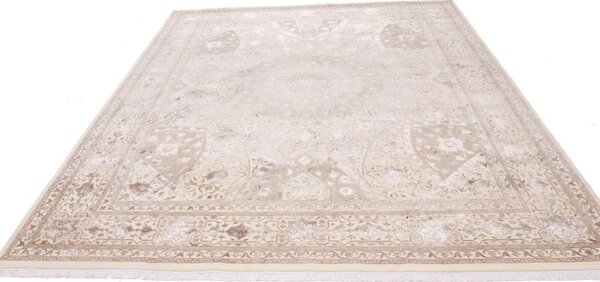 Luxusný ručne tkaný koberec Tabriz Vlna Hodváb 2,40 x 2,90 m