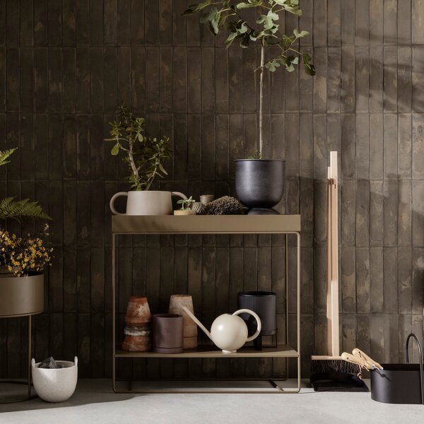 Kvetináč Hourglass, M, Cashmere – Ferm Living