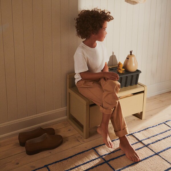 Úložná lavica Little Architect, Dark Blue – Ferm Living