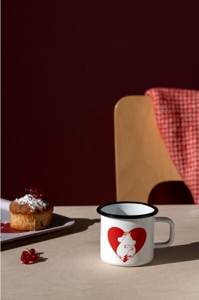 Muurla Hrnček Moomin Heart 0,37l, smalt