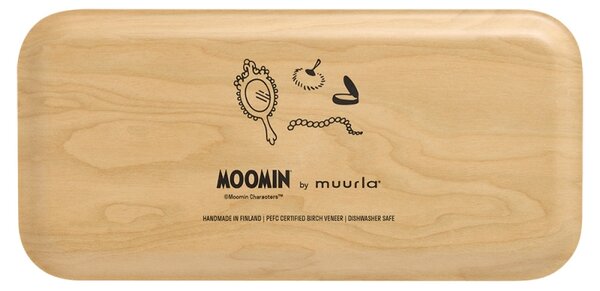 Muurla Podnos Snorkmaiden 27x13cm, ružový