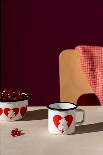 Muurla Hrnček Moomin Heart 0,37l, smalt