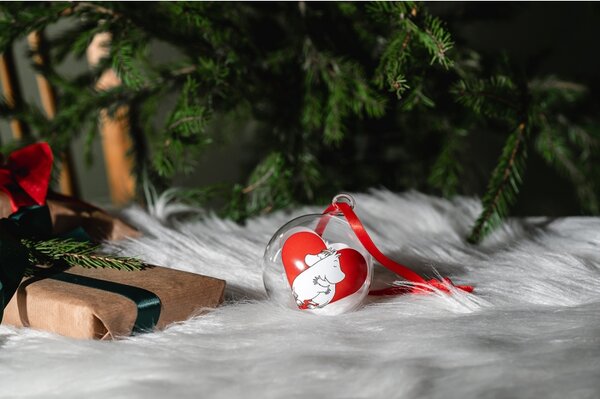 Muurla Vianočná ozdoba Moomin Heart 7cm
