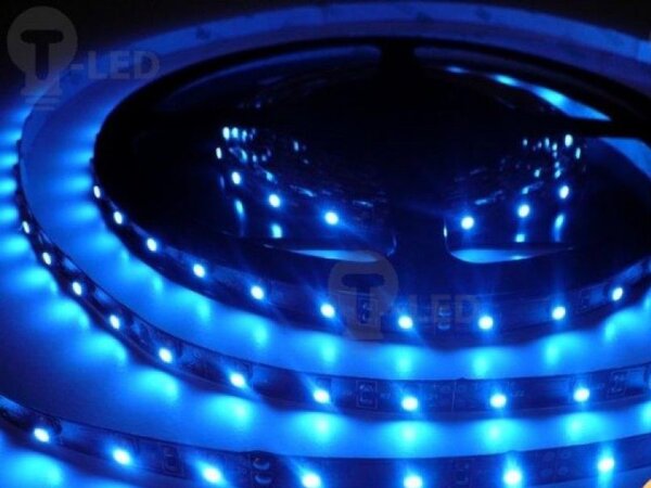 LED Solution LED pásik 4,8W/m 12V bez krytia IP20 Farba svetla: Modrá 07103