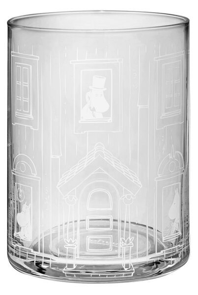 Muurla Sklenená dóza Moominhouse 18,5cm