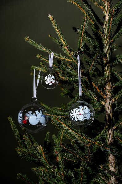 Muurla Vianočná ozdoba Moomin Snowflake 9cm