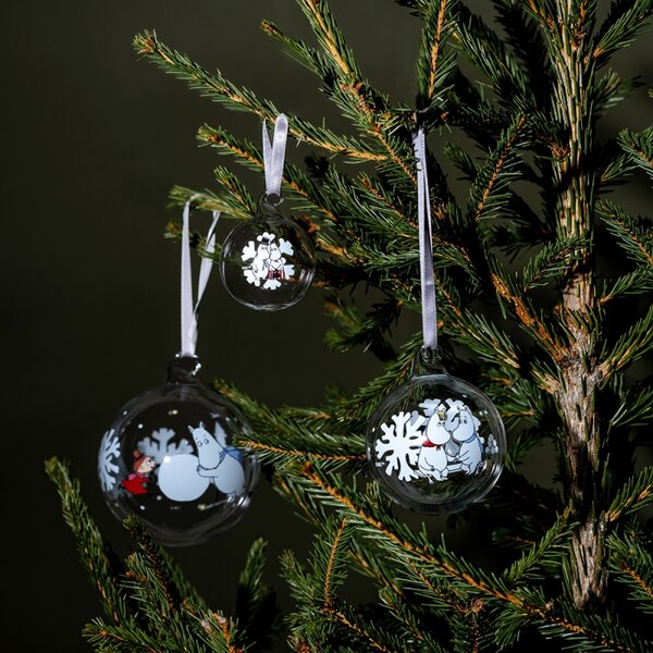 Muurla Vianočná ozdoba Moomin Snowflake 9cm