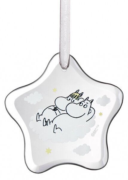 Muurla Vianočná dekorácia Snorkmaiden & Moomin