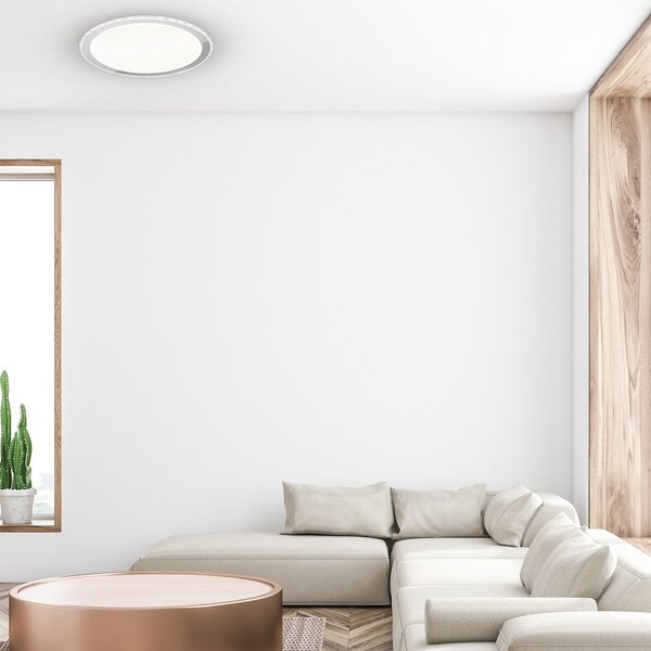 Stropné LED svietidlo Layla, 1x LED 50w, 3000-6000k, w/ch, s ovládačom