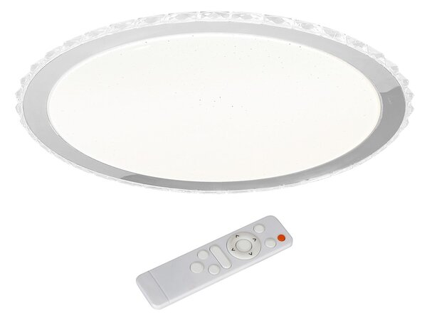 Stropné LED svietidlo Layla, 1x LED 50w, 3000-6000k, w/ch, s ovládačom