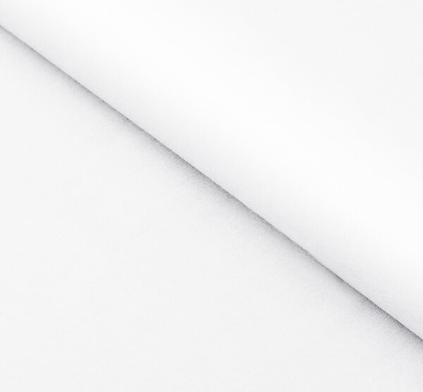 Biante Okrúhly bavlnený saténový obrus ST-020 Biely Ø 140 cm
