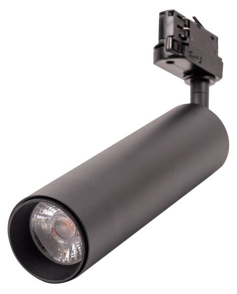 Čierny lištový LED reflektor 15W 3F Premium Farba svetla Denná biela