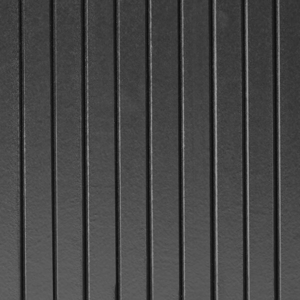 Nočný stolík čierny MDF kov 40 x 30 cm retro štýl posuvné dvierka obývacia izba
