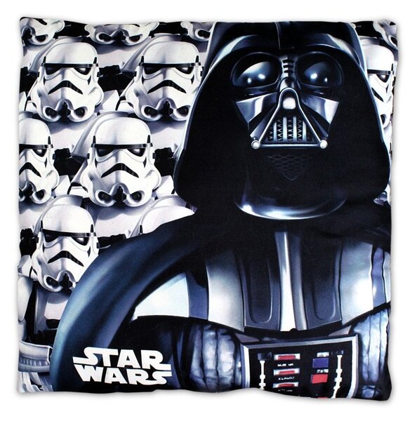 Vankúš Star Wars - Hviezdne vojny - Darth Vader a Stormtrooperi - 40 x 40 cm