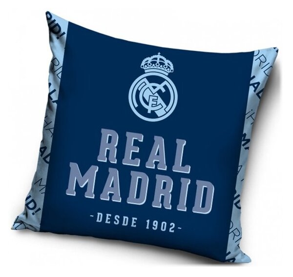 Povlak na vankúš FC Real Madrid - motív Desde 1902 - Oficiálny produkt FC Realmadrid - 40 x 40 cm