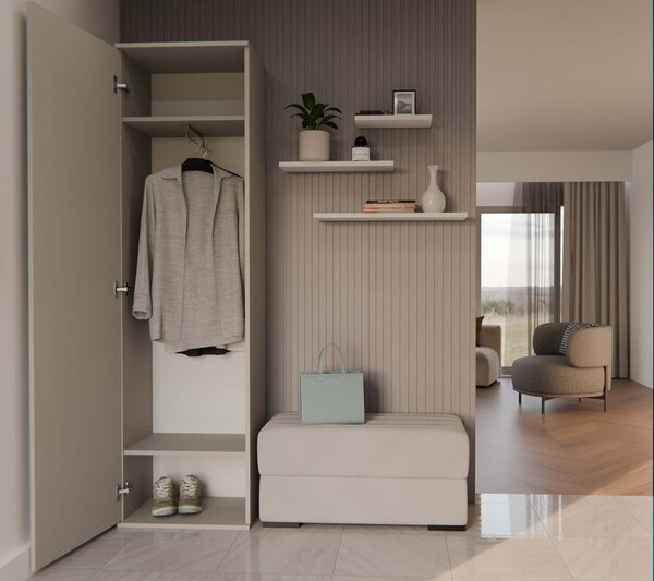 TP Living Predsieňová skriňa DUO kašmírová