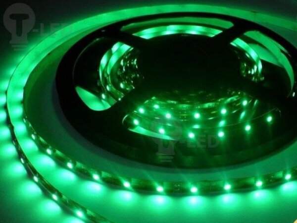 LED Solution LED pásik 4,8W/m 12V bez krytia IP20 Farba svetla: Zelená 07102