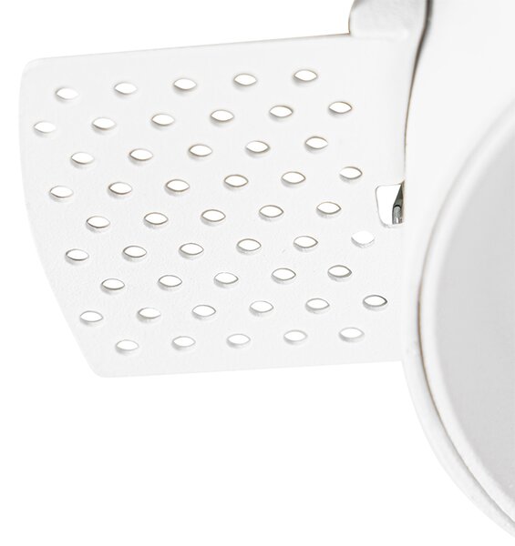 Moderné zapustené bodové svetlo biele GU10 okrúhle bez rámu - Oneon Honey