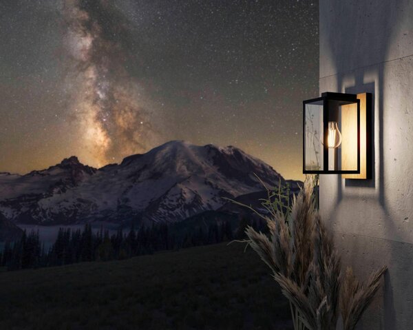 VONKAJŠIE NÁSTENNÉ SVIETIDLO, 16,5/12/27 cm Eglo - Online Only bytové doplnky, Online Only