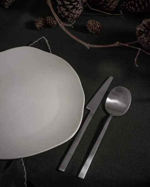 101 Copenhagen Tanier Native Dinner Plate set 2ks, birch