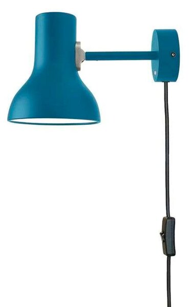 Anglepoise - Type 75 Mini Nástenné Svietidlo w/Kábel Margaret Howell Edition Saxon Blue Ang - Lampemesteren