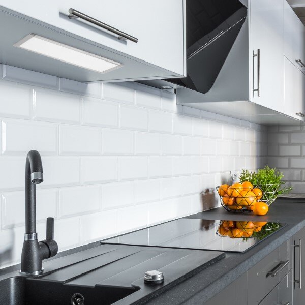 RABALUX 78021 Tarelo dotykové svietidlo pod kuchynskú linku š300mm LED 6W/380lm 3000+4200+6500K strieborná, biela, infračervený senzor