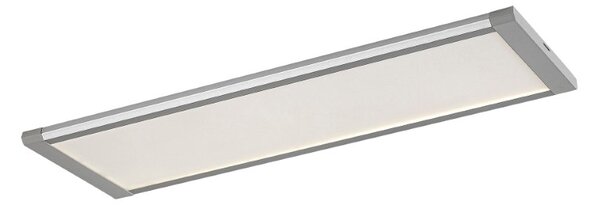 RABALUX 78021 Tarelo dotykové svietidlo pod kuchynskú linku š300mm LED 6W/380lm 3000+4200+6500K strieborná, biela, infračervený senzor